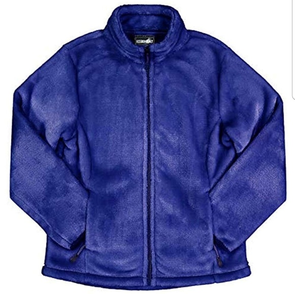 32 degree Girl's Plush Zip-Up Jacket - Picture 3 of 4